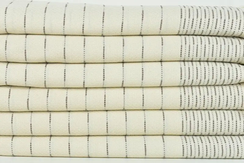 Wedding Favors, Turkish Blanket Throw, Bridal Shower Gift, Wedding Gift, 98x92 Cotton Striped Design Towel, Custom Blanket, Turkish Bedspread - 2