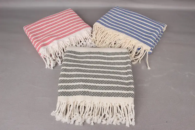 Monogram Turkish Towel, Gift For The Home Decor, Lightweight Turkish towel, 70x40 Cotton Striped Towel, Quick-dry peshtemal, Customized Towels - 4