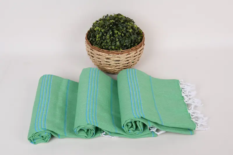 Turkish bath towel, 70x40 Cotton Striped Towel, Yoga Towel, Fouta towel, Sand-resistant Turkish towel for travel, Hammam towel, Birthday Gift - 8