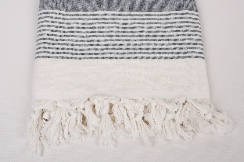Organic Turkish towel, Bachelor Bachelorette Party Favors, 68x40 Cotton Striped Terry Towel, Holiday Towel, Bridal Shower Favor, Summer Gift - 3