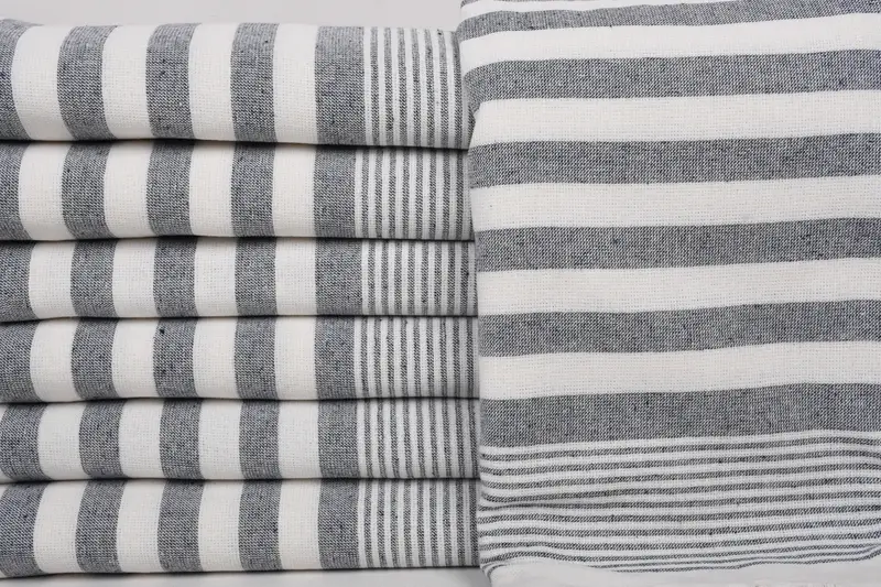 Organic Turkish towel, Bachelor Bachelorette Party Favors, 68x40 Cotton Striped Terry Towel, Holiday Towel, Bridal Shower Favor, Summer Gift - 1
