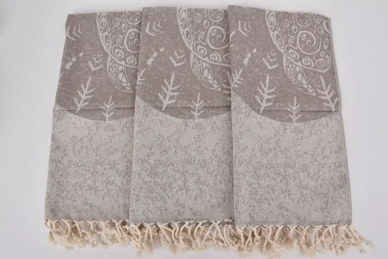 Kitchen Towel, Gift For Her, Monogrammed Hand Towel, 36x18 Cotton Turtle Design Towel, Hand Size Towels, Spa Towel, Wedding Favors, Home Decor Gifts - 8