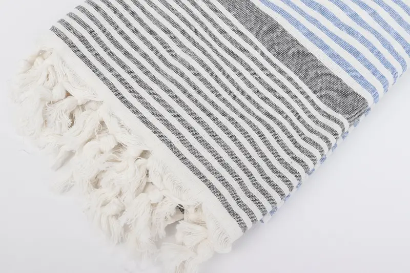 Lightweight towel, Custom Wedding Gift, 68x40 Cotton Striped Terry Towel, Bridal Gifts, Beach Towel Bulk, Bridal Shower Gift, Turkish Bath Towel USA - 7