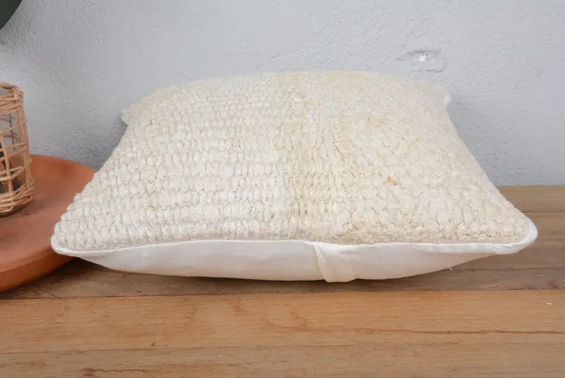 Armchair Pillow, Pillow for Couch, Kilim Pillow, Bright Pillow Case, Couch Pillow Cover, Pillow, 14x14 White Cushion Case, Home Decor Pillow - 5
