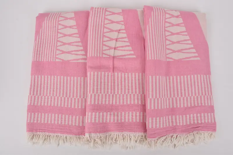 70x38 Cotton Fish Design Towel, Personalized Turkish Towel, Thin towel, Gift For Coworker, Personalized Turkish Beach Towel, Custom Towel - 8