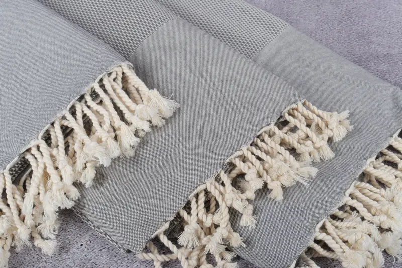 70x40 Cotton Geometric Towel, Bridesmaid Gift Towel, Custom Gift, Quick-dry peshtemal, Best Friend Wedding Gift, Scarf Towel, Bridesmaid Favors - 5