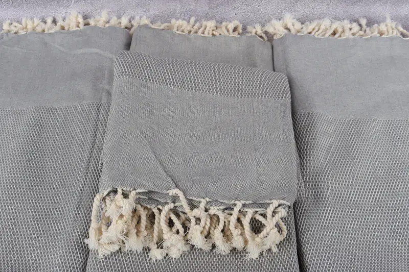 70x40 Cotton Geometric Towel, Bridesmaid Gift Towel, Custom Gift, Quick-dry peshtemal, Best Friend Wedding Gift, Scarf Towel, Bridesmaid Favors - 4