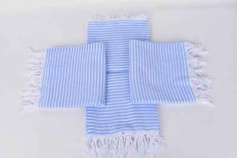 68x36 Cotton Striped Towel, Personalized Turkish Towel, Christmas Gift, Custom Wedding Gifts, Customized Turkish Towel, Peshtemal Towel, Guest Towel - 6