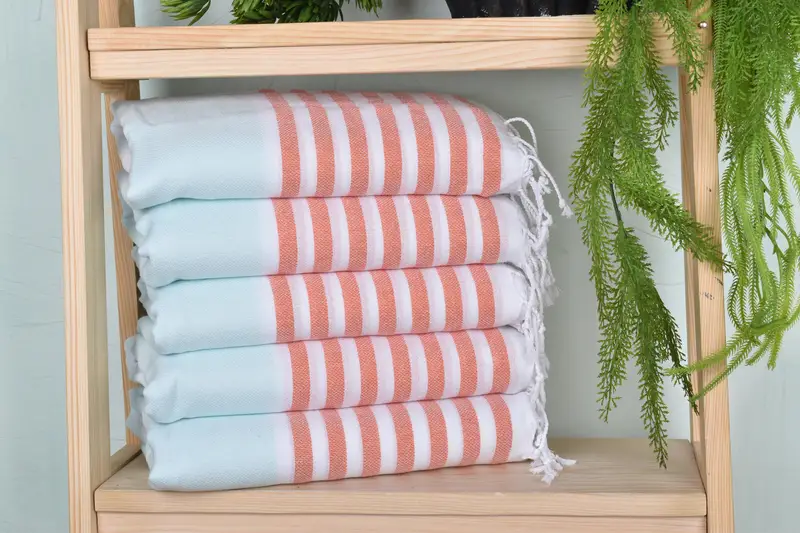 Cotton towel, Wedding Favors, Gym Towel, 70x40 Cotton Striped Towel, Monogrammed Turkish Towel, Luxury towel, Wedding Hand Made Gift, Unique Gift - 1