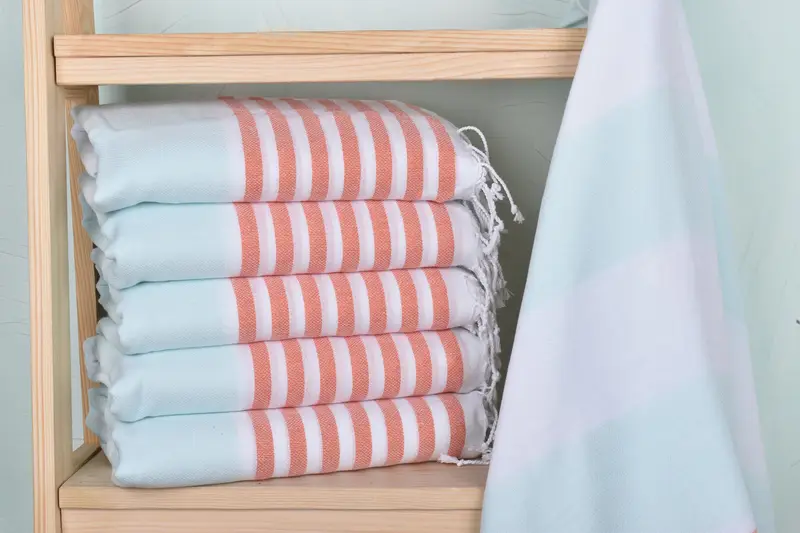 Cotton towel, Wedding Favors, Gym Towel, 70x40 Cotton Striped Towel, Monogrammed Turkish Towel, Luxury towel, Wedding Hand Made Gift, Unique Gift - 2
