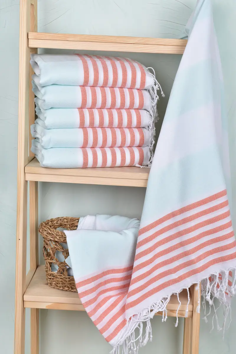 Cotton towel, Wedding Favors, Gym Towel, 70x40 Cotton Striped Towel, Monogrammed Turkish Towel, Luxury towel, Wedding Hand Made Gift, Unique Gift - 3