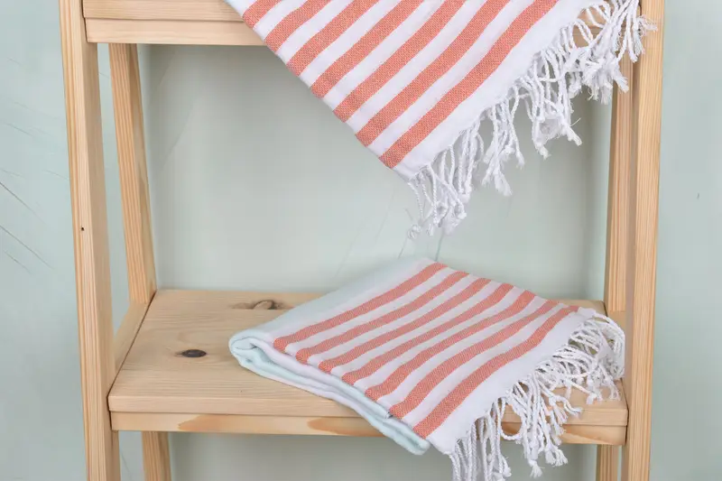 Cotton towel, Wedding Favors, Gym Towel, 70x40 Cotton Striped Towel, Monogrammed Turkish Towel, Luxury towel, Wedding Hand Made Gift, Unique Gift - 5