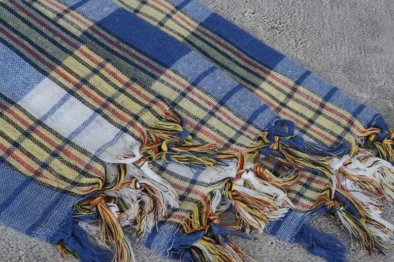 68x32 Cotton Striped Towel, Embroidered Towel, Monogram Beach Towel, Gift Boxes Towel, Bachelor Towel, Beach Towel Monogram, Handmade Gift - 4