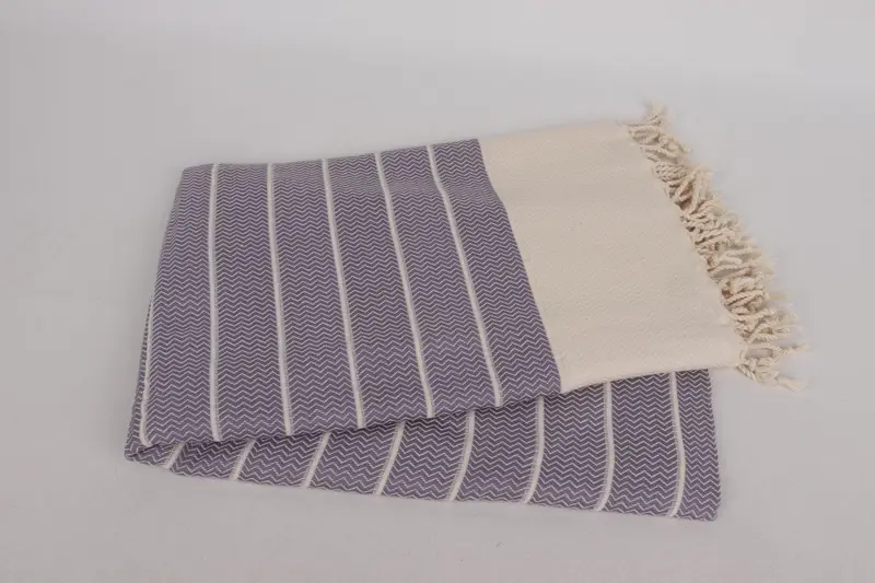 Holiday Towel, Turkish Towel Beach, Christmas Gift, Bachelorette Party Favors, Quick-dry peshtemal, 68x40 Cotton Herringbone Towel, Embroidery Towel - 8