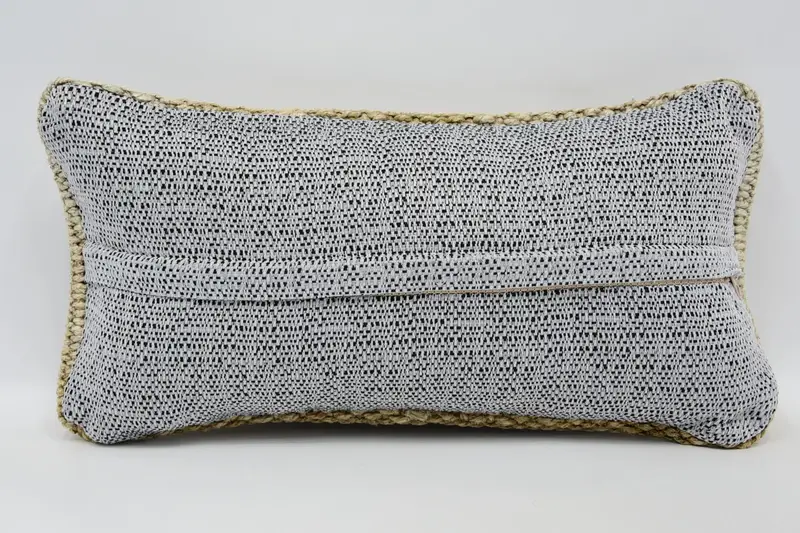 Vintage Kilim Throw Pillow, Cushion Case, 8x16 Beige Pillow Case, Vintage Kilim Pillow, Antique Pillows, Ethnic Pillow Cover Pillow Sham - 6