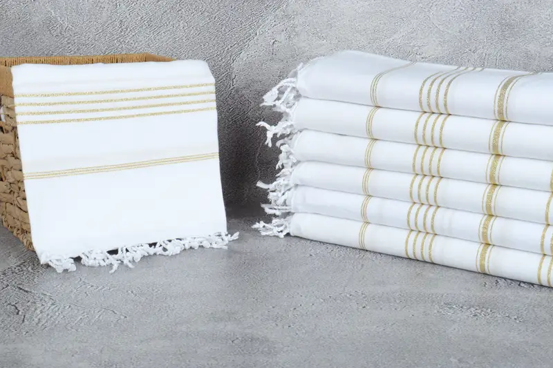 70x40 Cotton Striped Towel, Girls Weekend Getaways Ideas, Thin towel, Monogram Turkish Towel, Gift For Best Friend, Organic Towel, Lightweight towel - 3