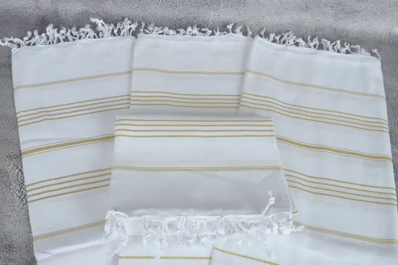 70x40 Cotton Striped Towel, Girls Weekend Getaways Ideas, Thin towel, Monogram Turkish Towel, Gift For Best Friend, Organic Towel, Lightweight towel - 4