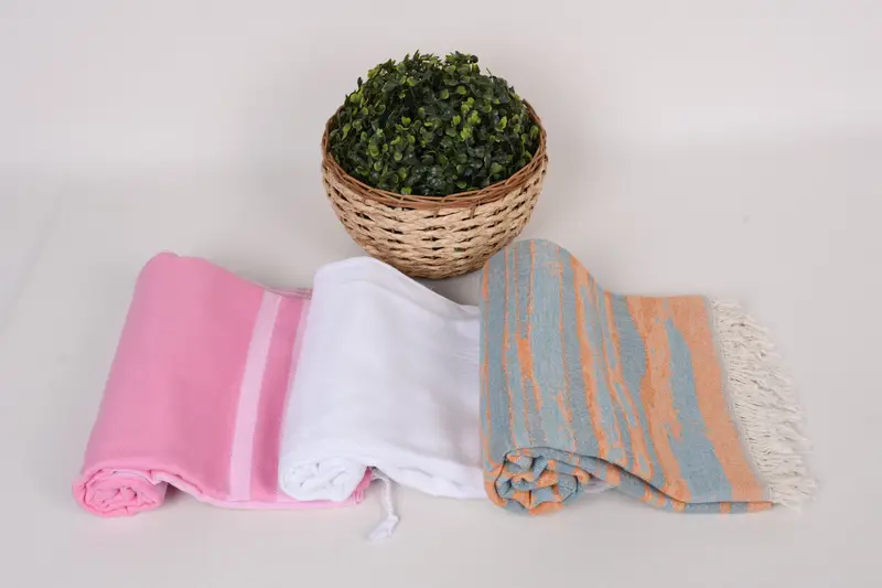 Best Friend Christmas Gift, Wedding Gifts Towel, Eco-Friendly Turkish Towel, 70x40 Cotton Set of 8 Towel, Wedding Favors, Large Turkish Towel - 8