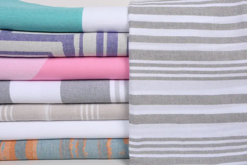 Best Friend Christmas Gift, Wedding Gifts Towel, Eco-Friendly Turkish Towel, 70x40 Cotton Set of 8 Towel, Wedding Favors, Large Turkish Towel - 1