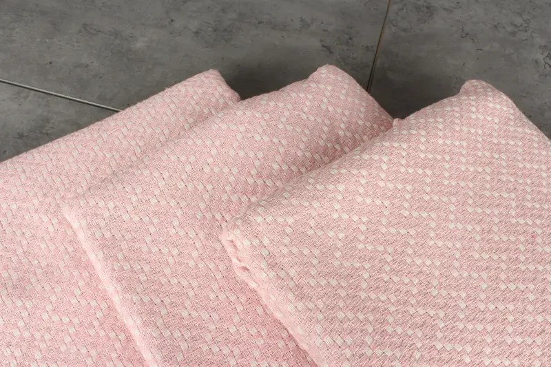 Monogram Blanket, Bachelorette Gifts, Beach Bachelorette Party Decorations, Personalized Blanket, 76x68 Cotton Herringbone Towel, Spa Gift - 6