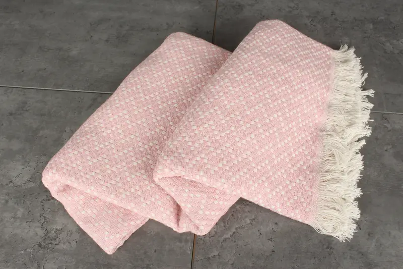Monogram Blanket, Bachelorette Gifts, Beach Bachelorette Party Decorations, Personalized Blanket, 76x68 Cotton Herringbone Towel, Spa Gift - 5