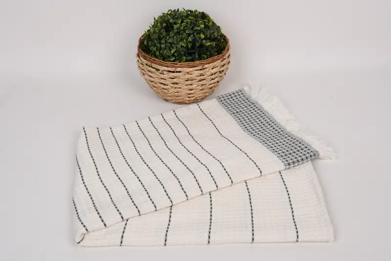 Soft towel, Luxury towel, Turkish Towel Set, Monogram Towels, Bachelor Party Favors, Yoga Towel, Turkish beach towel, 70x40 Cotton Waffle Towel - 4