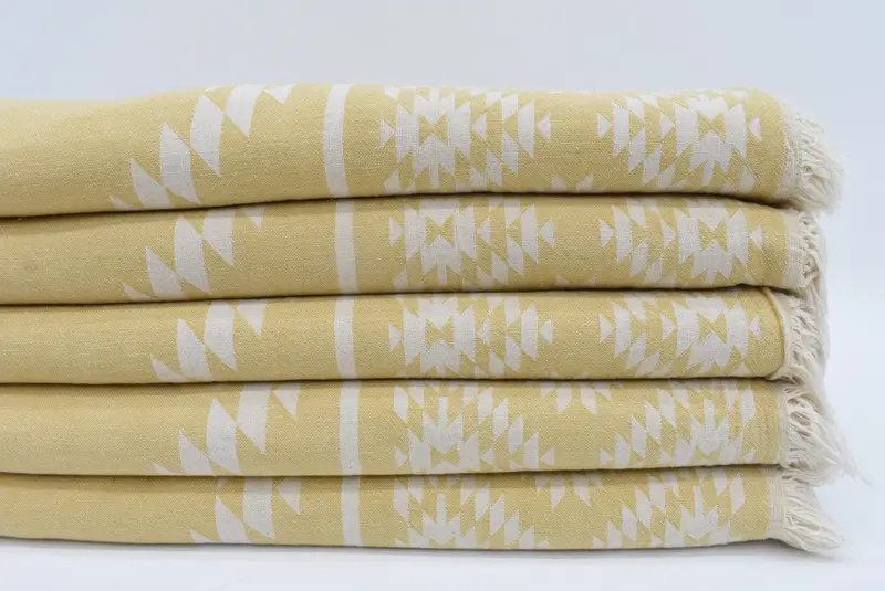 70x36 Toalla de kilim de algodón, toalla turca grande, favores de despedida de soltera, regalos de feliz navidad, toalla de playa para niños, toalla de baño personalizada, regalo personalizado - 1