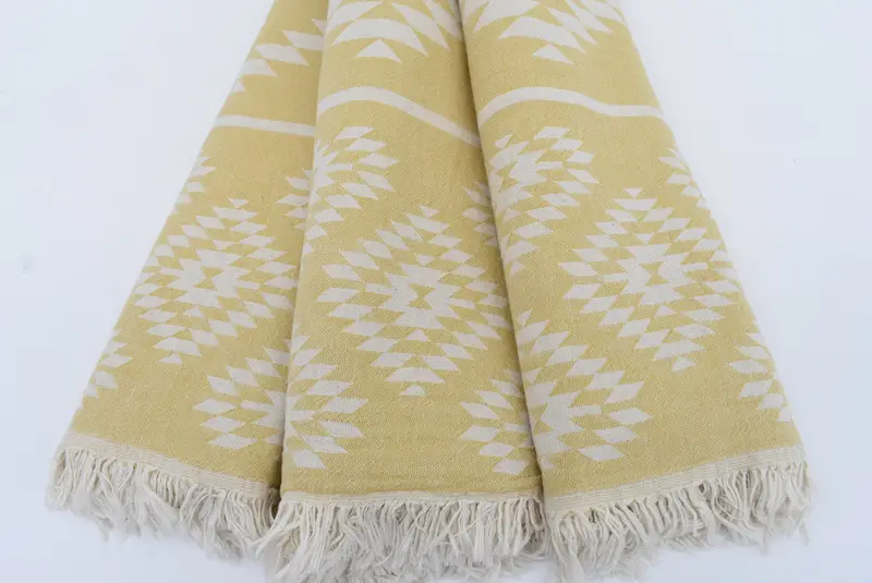 70x36 Toalla de kilim de algodón, toalla turca grande, favores de despedida de soltera, regalos de feliz navidad, toalla de playa para niños, toalla de baño personalizada, regalo personalizado - 3