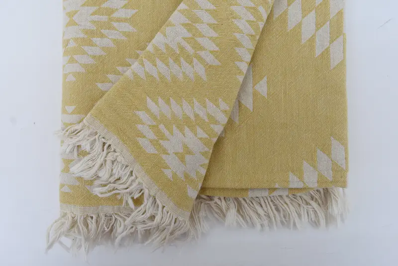 70x36 Toalla de kilim de algodón, toalla turca grande, favores de despedida de soltera, regalos de feliz navidad, toalla de playa para niños, toalla de baño personalizada, regalo personalizado - 4