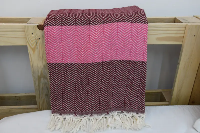 Throw Blanket Couch, Turkish Blanket Throw, 84x80 Cotton Chevron Towel, Embroidered Bedspread, Throw Blanket, Bridesmaid Gifts, Christmas Tablecloth - 7