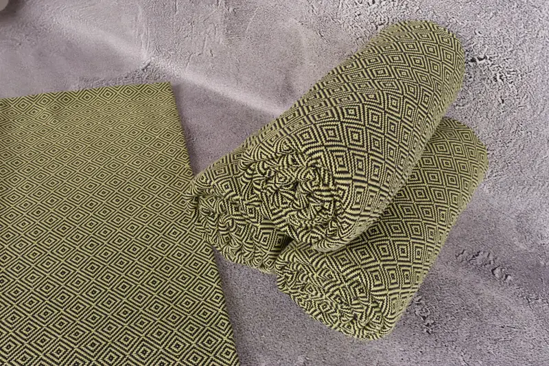 Travel Towel, Monogram Beach Towel, Girl Trip Party Favor, Bridesmaid Gifts, 70x40 Cotton Diamond Towel, Maid Of Honor Gift, Turkish bath towel - 8