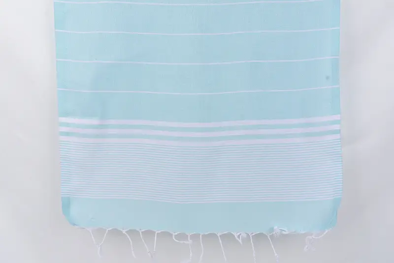 Organic Tea Towel, Turkish Hand Towel, Personalized Dish Towel, 40x24 Cotton Striped Towel, Personalized Gift For Him, Monogrammed Hand Towel - 8