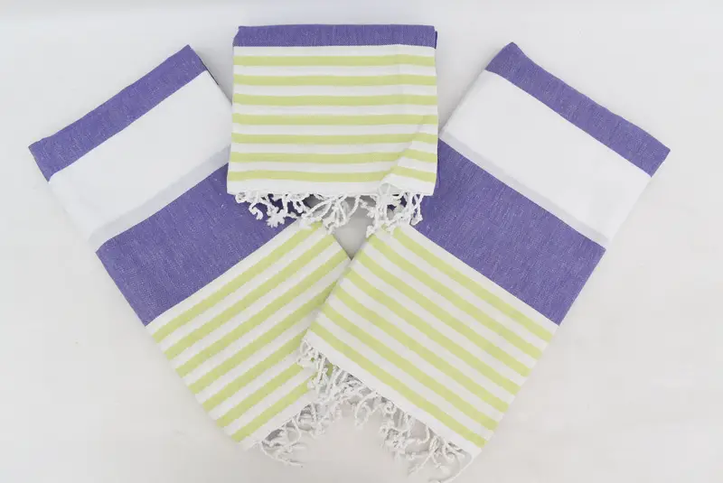 70x40 Cotton Striped Towel, Personalized Towel, Beach Towel Bulk, Travel Towel, Home Gift, Family Gift Basket, Peshtemal Towel, Large Turkish Towel - 4
