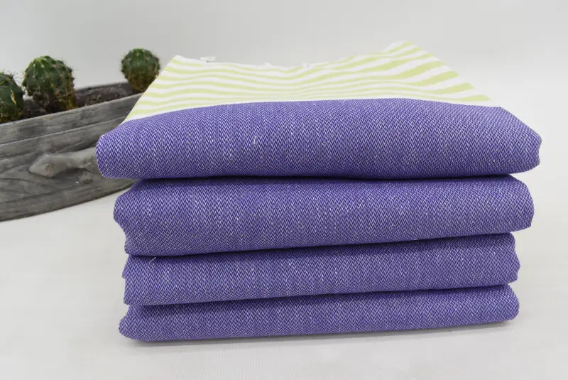 70x40 Cotton Striped Towel, Personalized Towel, Beach Towel Bulk, Travel Towel, Home Gift, Family Gift Basket, Peshtemal Towel, Large Turkish Towel - 5
