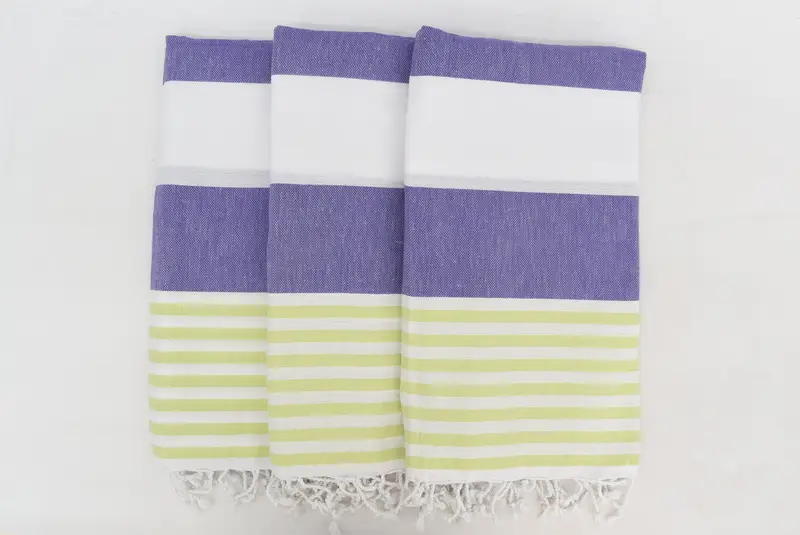 70x40 Cotton Striped Towel, Personalized Towel, Beach Towel Bulk, Travel Towel, Home Gift, Family Gift Basket, Peshtemal Towel, Large Turkish Towel - 3