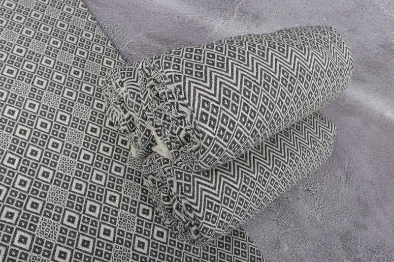 Handmade Gift, Spa Towel, Gift Towel, Valentines Day Gift For Her, Peshtemal Towel, Wedding Favors, 70x40 Cotton Diamond Towel, Organic Cotton Towel - 7
