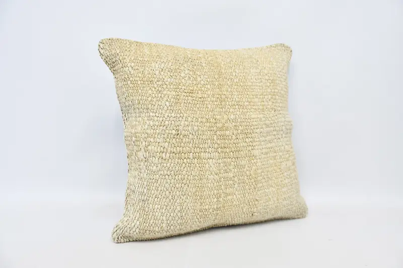 Cushion, Kilim Cushion Sham, Handmade Kilim Cushion, Designer Throw Cushion Cover, Pillow for Sofa, 24x24 White Cushion Case, Accent Pillow Case - 3