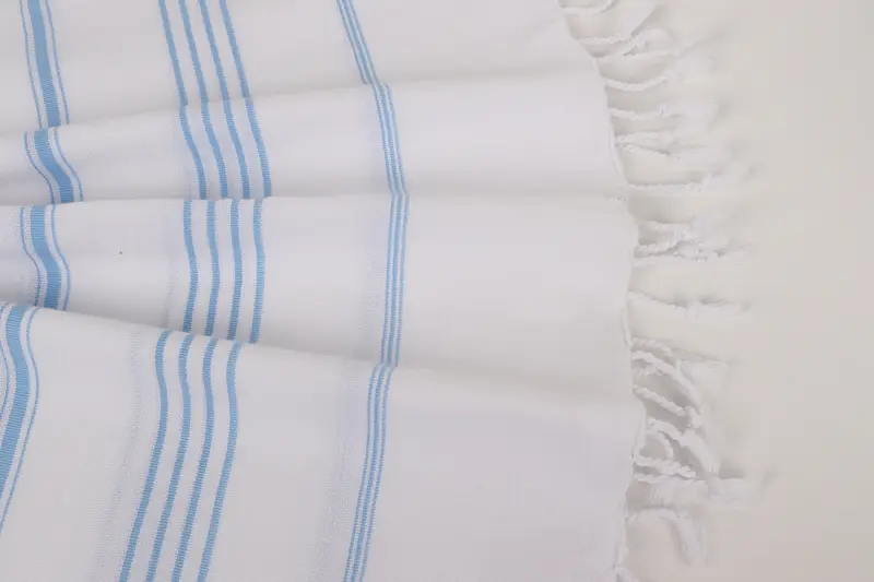 Embroidered Beach Towel, 70x40 Cotton Striped Towel, Bachelorette Favor, Personalized Wedding Gift, Bachelorette Party Gift, Bridal Shower Favors - 8