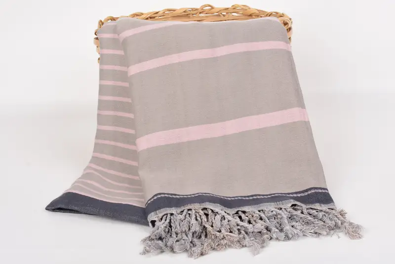 70x40 Cotton Set of 10 Towel, Thin towel, Bridesmaid Gifts, Sand-free towel, Gym Towel, Mother Of The Groom Gift, Turkish Beach Towel Monogram - 5