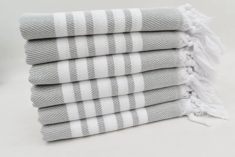 Gift For Him, Bathroom Hand Towel, Turkish Hand Towel, Gift For The Home, Personalized Gift, 40x20 Cotton Zig zag Towel, Personalized Kitchen Towel - 4