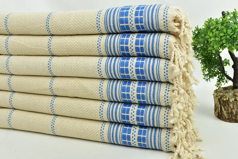 40x20 Leinen gestreiftes Handtuch, türkisches Handtuch Handtuch, Bio -Handtuch, bestes Hochzeitsgeschenk, Hochzeitsgeschenk, Oma Geschenk, Sommergeschenk, Personalisierte Geschenke - 3