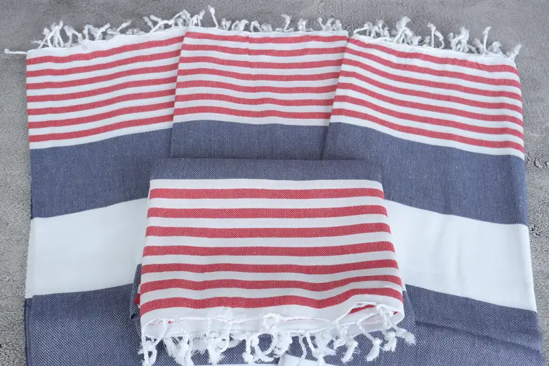 Cotton towel, Baby Boy Gift, Beach Towel Gift, Wedding Gifts Towel, 70x40 Cotton Striped Towel, Florida Bachelorette Party Favors, Spa Towel - 4