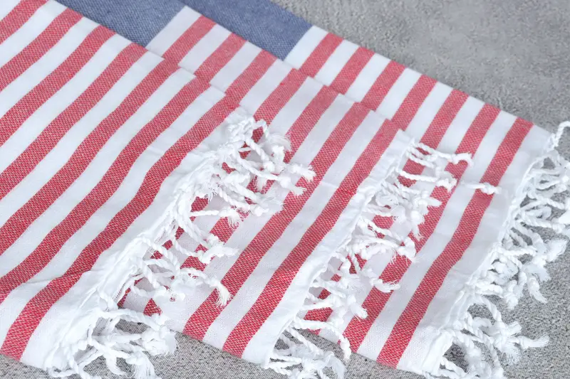 Cotton towel, Baby Boy Gift, Beach Towel Gift, Wedding Gifts Towel, 70x40 Cotton Striped Towel, Florida Bachelorette Party Favors, Spa Towel - 5