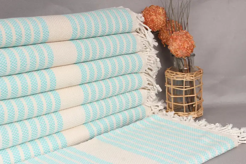 Bridal Shower Gifts, Custom Wedding Gifts, 70x40 Cotton Striped Towel, Personalized Gifts, Bridal Shower Favors, Scarf Towel, Girl Trip Party Favor - 1