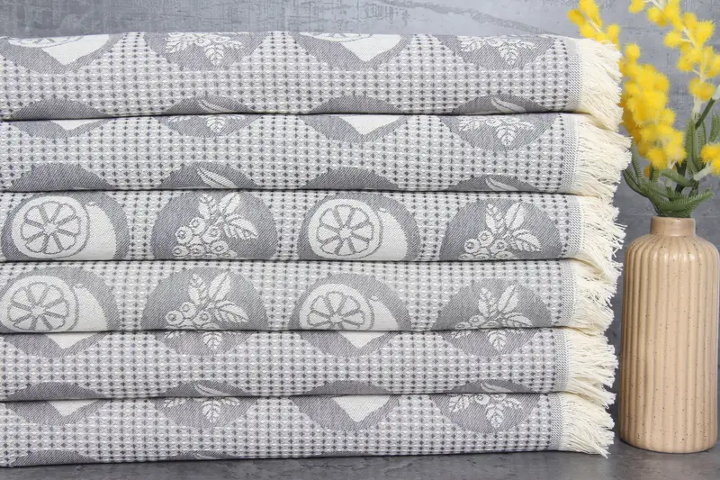 Bachelor Towel, 28x20 Cotton Fruits Patterned Towel, Bathroom Towels, Kitchen Towel, Hand Size Towels, Turkish Tea Towel, Gift For The Home - 2