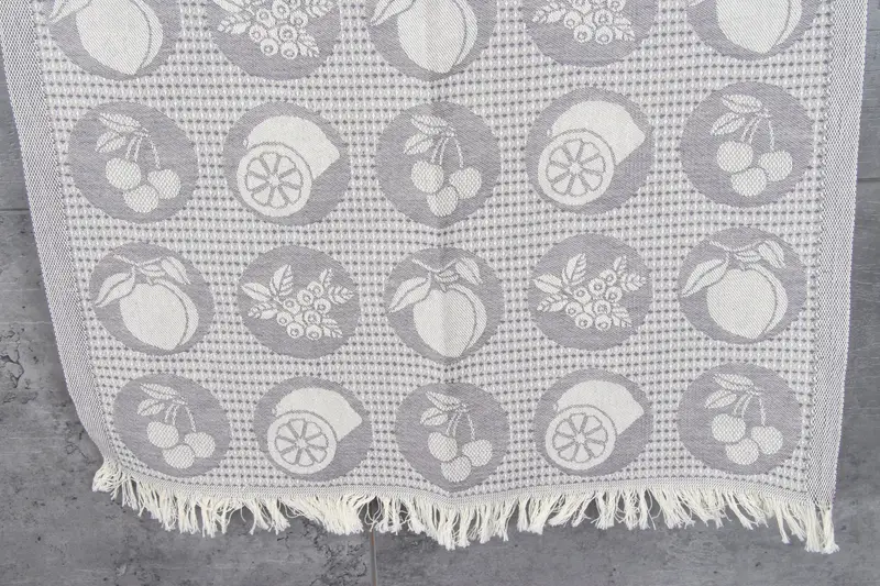 Bachelor Towel, 28x20 Cotton Fruits Patterned Towel, Bathroom Towels, Kitchen Towel, Hand Size Towels, Turkish Tea Towel, Gift For The Home - 1