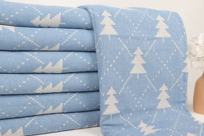 Brautduschengeschäfte, 84x42 Cotton Weihnachten gemustert - 3