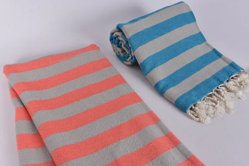 Turkish Towel Personalized, 70x40 Cotton Striped Towel, Bachelorette Party Gift, Bachelorette Gifts, Bridesmaid Favors, Turkish Towel Beach - 7