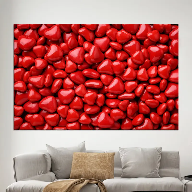 Trendy Kırmızı Mutfak Kanvası: Yemek Odası Dekorunuzu Yükseltin