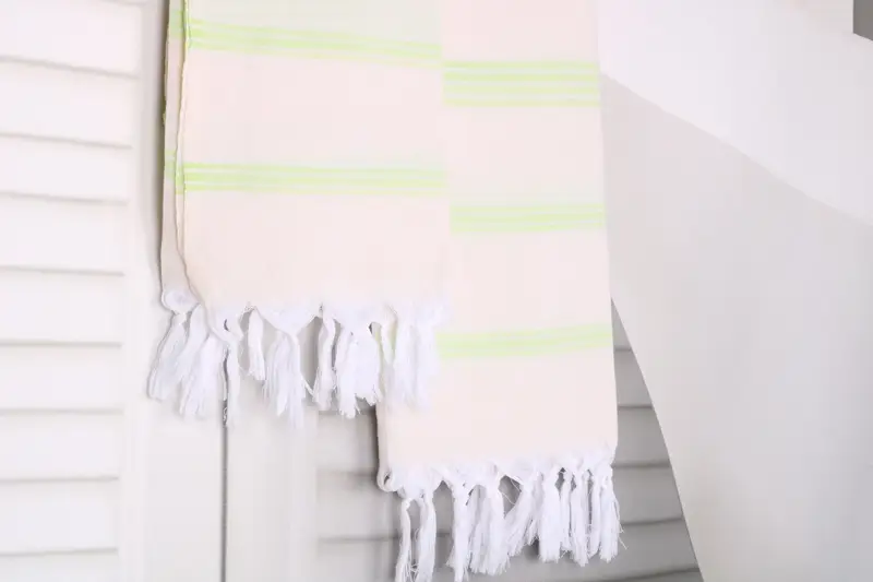 Bridesmaid Gift Towel, Soft towel, Bridesmaid Gift, Custom Wedding Gift From Bridesmaid, Organic Towel, 70x40 Cotton Striped Towel, Memorial Gift - 8